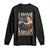 Martin Luther King Jr Long Sleeve Shirt I Have A Dream American Flag MLK Day Black History TS09 Black Print Your Wear