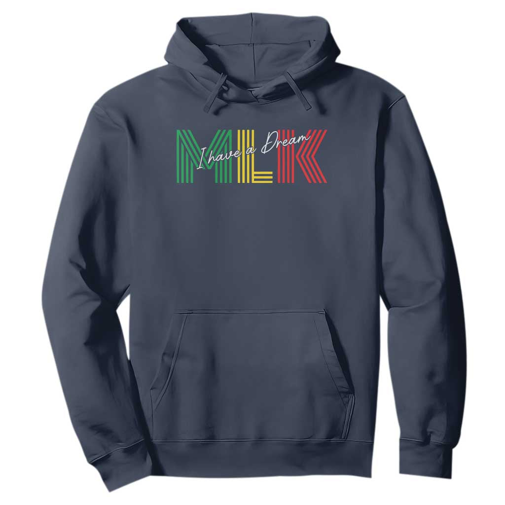 Martin Luther King Jr Day Hoodie I Have A Dream Black History TS09 Navy Print Your Wear