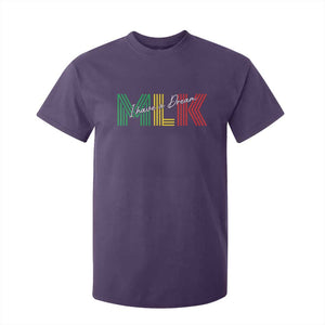 Martin Luther King Jr Day T Shirt For Kid I Have A Dream Black History TS09 Purple Print Your Wear