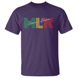 Martin Luther King Jr Day T Shirt I Have A Dream Black History TS09 Purple Print Your Wear