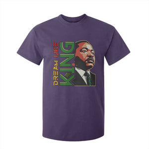 Martin Luther King Jr T Shirt For Kid Dream Like King MLK Day Black History TS09 Purple Print Your Wear