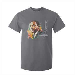 Martin Luther King Jr T Shirt For Kid We Must Live Together As Brothers Or Perish Together As Fools TS09 Charcoal Print Your Wear