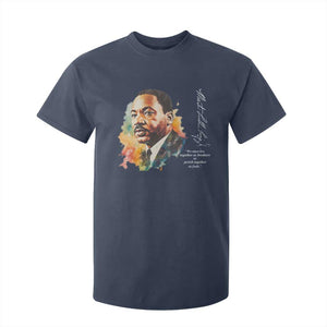 Martin Luther King Jr T Shirt For Kid We Must Live Together As Brothers Or Perish Together As Fools TS09 Navy Print Your Wear