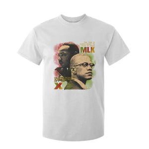 Martin Luther King Jr Malcolm X T Shirt For Kid The Time Is Always Right Prepare For Future Today TS09 White Print Your Wear