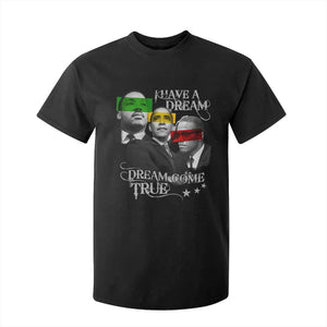 Obama MLK Malcolm X T Shirt For Kid Dreams Come True TS09 Black Print Your Wear