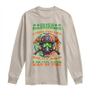 Fir Na Tine Man Of Fire Long Sleeve Shirt Irish Firefighter Pride TS09 Sand Print Your Wear