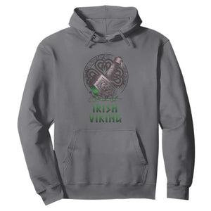 Irish Viking Hoodie Celtic Thor Mjolnir TS09 Charcoal Print Your Wear