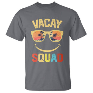 Summer Vacation T Shirt Vacay Squad Funny Beach TS09 Charcoal Print Your Wear