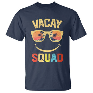 Summer Vacation T Shirt Vacay Squad Funny Beach TS09 Navy Print Your Wear