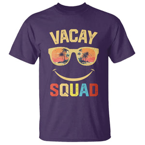 Summer Vacation T Shirt Vacay Squad Funny Beach TS09 Purple Print Your Wear