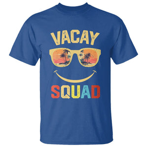 Summer Vacation T Shirt Vacay Squad Funny Beach TS09 Royal Blue Print Your Wear