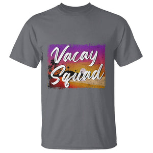 Summer Vacation T Shirt Vacay Squad Funny Beach TS09 Charcoal Print Your Wear