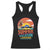 Summer Vacation Loading Retro Beach Sunset Racerback Tank Top TS09 Black Print Your Wear