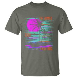 The Summer Fixes Everything Relaxing Holidays T Shirt TS09 Military Green Print Your Wear