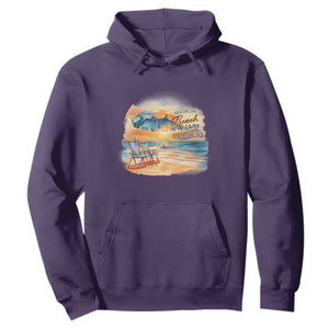 Vacation Time Beach Holliday Fun In The Sun Hoodie TS09 Purple Print Your Wear