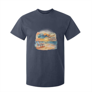 Vacation Time Beach Holliday Fun In The Sun T Shirt For Kid TS09 Navy Print Your Wear