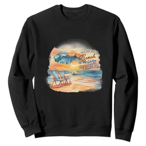 Vacation Time Beach Holliday Fun In The Sun Sweatshirt TS09 Black Print Your Wear