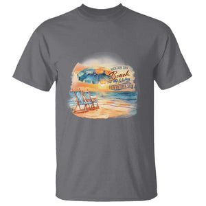 Vacation Time Beach Holliday Fun In The Sun T Shirt TS09 Charcoal Print Your Wear