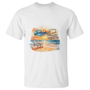 Vacation Time Beach Holliday Fun In The Sun T Shirt TS09 White Print Your Wear