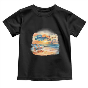 Vacation Time Beach Holliday Fun In The Sun Toddler T Shirt TS09 Black Print Your Wear