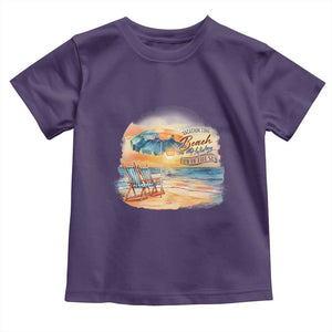 Vacation Time Beach Holliday Fun In The Sun Toddler T Shirt TS09 Purple Print Your Wear