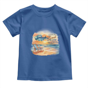 Vacation Time Beach Holliday Fun In The Sun Toddler T Shirt TS09 Royal Blue Print Your Wear