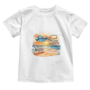 Vacation Time Beach Holliday Fun In The Sun Toddler T Shirt TS09 White Print Your Wear