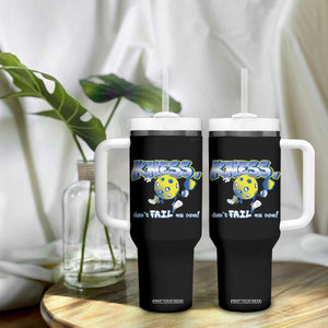 Funny Pickleball Tumbler With Handle Knees Don't Fail Me Now TS09 Print Your Wear
