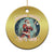 Xmas Sport Christmas Ornament Baseball Player Santa Smashing Through The Snow TS09 Print Your Wear