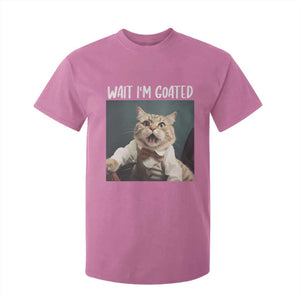 Funny Meme Cat T Shirt For Kid Wait I'm Goat TS09 Azalea Print Your Wear