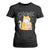 Funny Fat Cat T Shirt For Women Chonk Drinking Bubble Tea TS09 Black Print Your Wear