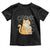 Funny Fat Cat Toddler T Shirt Chonk Drinking Bubble Tea TS09 Black Print Your Wear