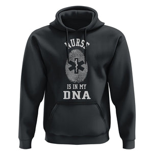 Nurse Hoodie Nursing Is In My DNA TS09 Black Printyourwear