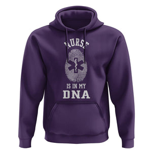 Nurse Hoodie Nursing Is In My DNA TS09 Purple Printyourwear