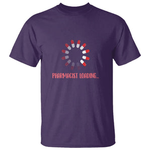 Pharmacist Loading Funny Pills Medicine Pharmacy Student T Shirt TS09 Purple Printyourwear