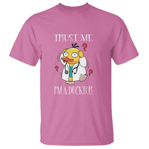 Funny Duck Doctor T Shirt Trust Me I'm A Ducktor TS09 Azalea Printyourwear