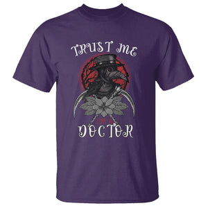 Plague Doctor T Shirt Trust Me I'm A Doctor Face Mask Physician TS09 Purple Printyourwear