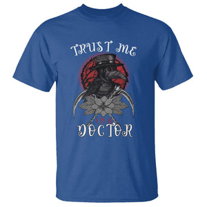 Plague Doctor T Shirt Trust Me I'm A Doctor Face Mask Physician TS09 Royal Blue Printyourwear