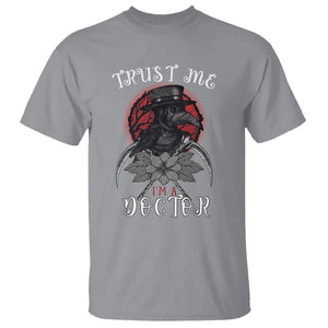 Plague Doctor T Shirt Trust Me I'm A Doctor Face Mask Physician TS09 Sport Gray Printyourwear