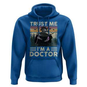 Plague Doctor Hoodie Trust Me I'm A Doctor Face Mask Physician TS09 Royal Blue Printyourwear