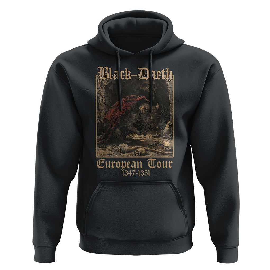 European Tour Creepy Plague Rat Doctor Hoodie TS09 Black Printyourwear