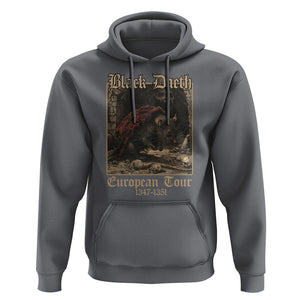 European Tour Creepy Plague Rat Doctor Hoodie TS09 Charcoal Printyourwear