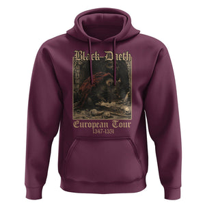 European Tour Creepy Plague Rat Doctor Hoodie TS09 Maroon Printyourwear