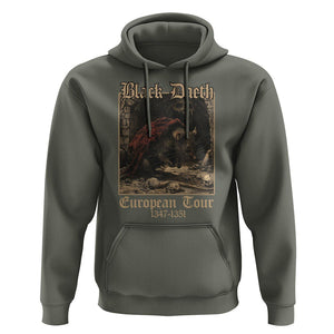 European Tour Creepy Plague Rat Doctor Hoodie TS09 Military Green Printyourwear