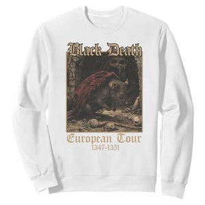 European Tour Creepy Plague Rat Doctor Sweatshirt TS09 White Printyourwear