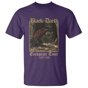 European Tour Creepy Plague Rat Doctor T Shirt TS09 Purple Printyourwear