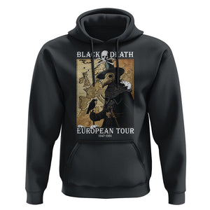 European Tour Plague Doctor Hoodie TS09 Black Printyourwear