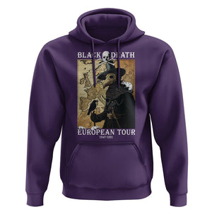 European Tour Plague Doctor Hoodie TS09 Purple Printyourwear