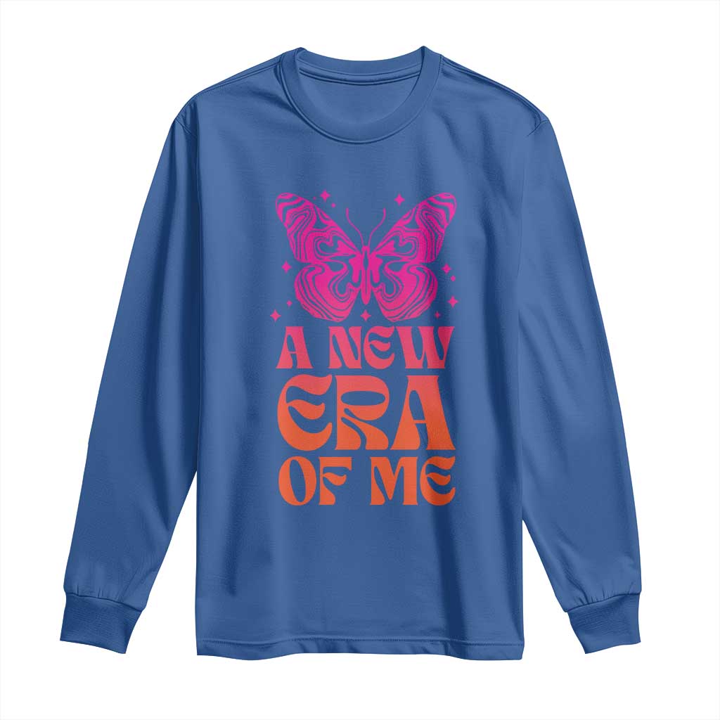 A New Era Of Me Long Sleeve Shirt TS09 Royal Blue Print Your Wear