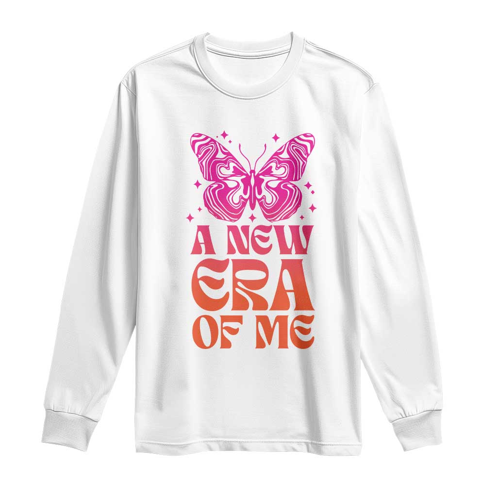 A New Era Of Me Long Sleeve Shirt TS09 White Print Your Wear